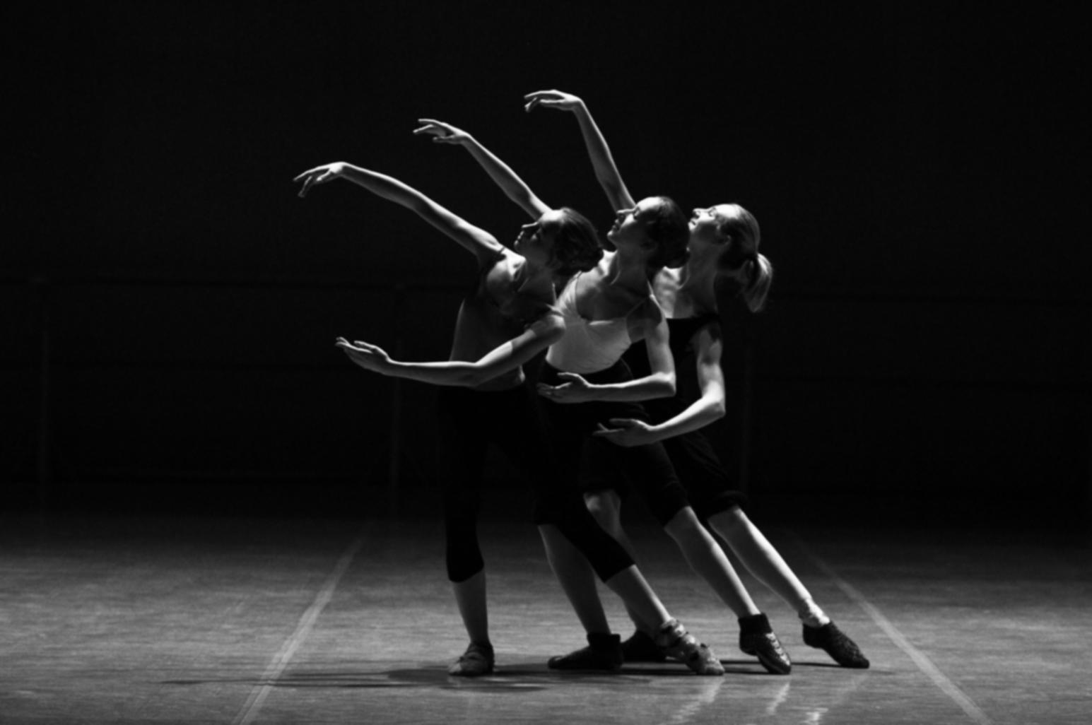Allievi durante una sessione di hip hop choreography